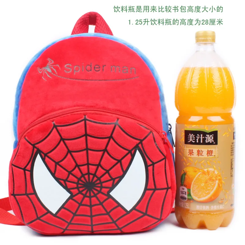 2018 новый рюкзак Mochilas для детского сада с изображением Человека-паука Детский еды