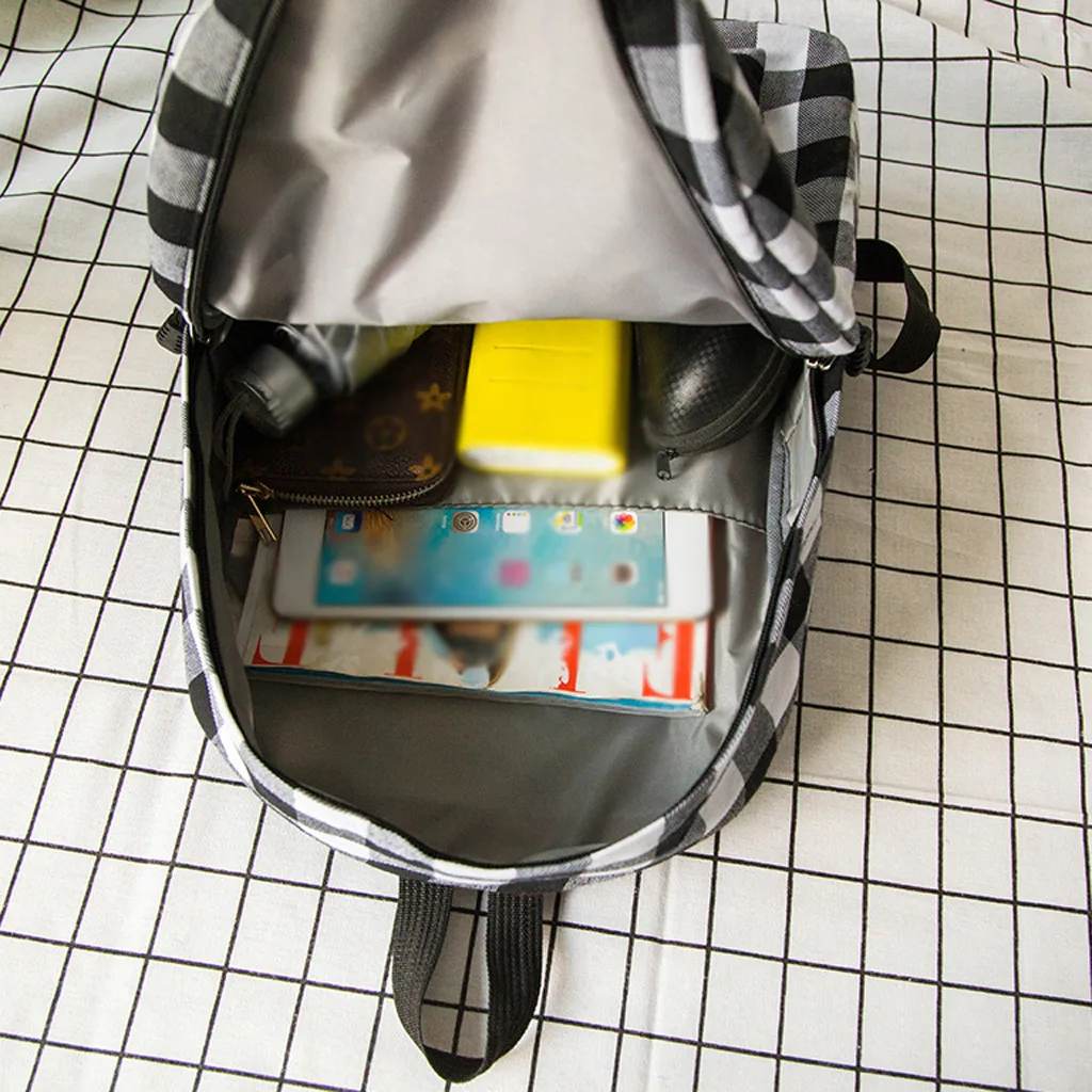 Mochila feminina escolar парусиновые рюкзаки модные женские уличные простые холщовые на