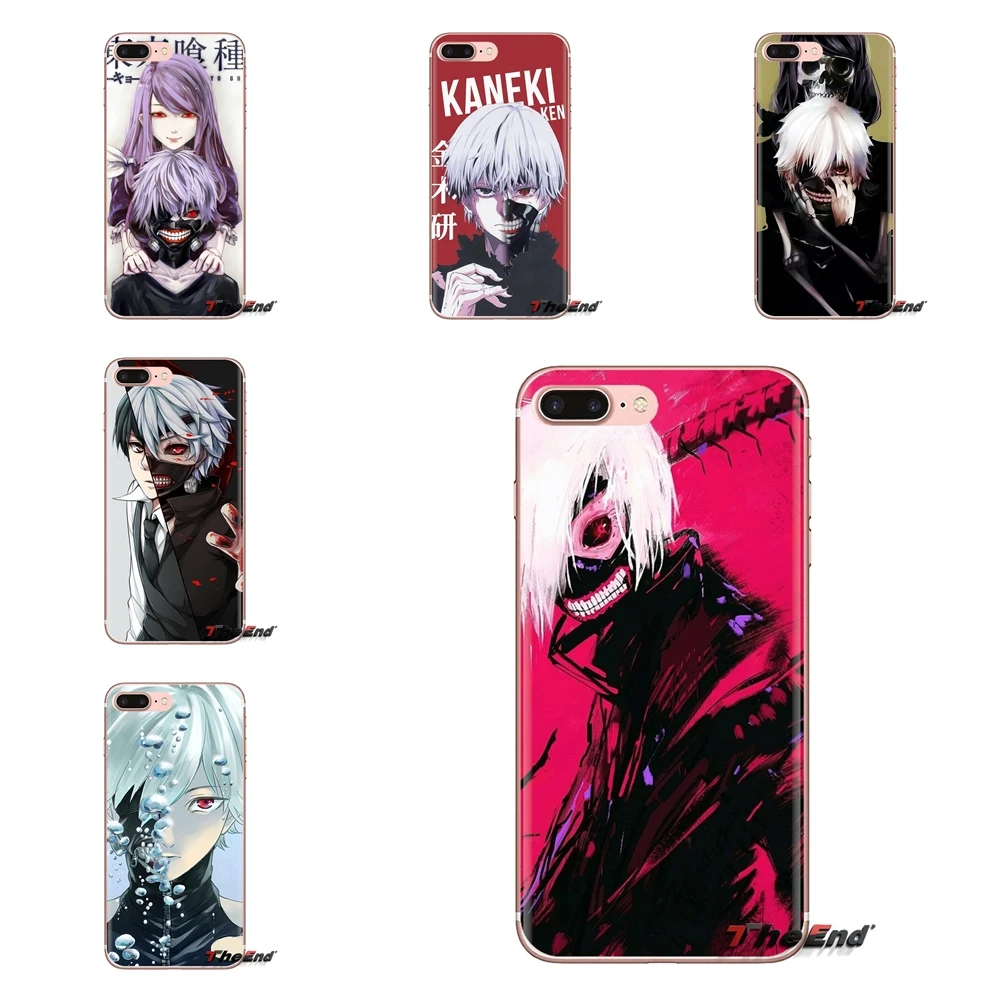 Для Samsung Galaxy S3 S4 S5 Mini S6 S7 Edge S8 S9 S10 Plus Note 3 4 5 8 9 cool Tokyo Ghoul kaneki ken прозрачный мягкий чехол