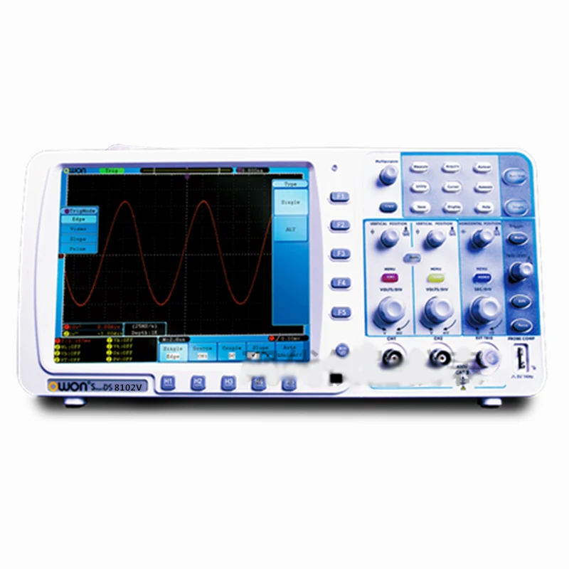 Цифровой осциллограф OWON SDS8102 V 8 ''LCD 100MHz 2GS/s VGA|Осциллографы| |