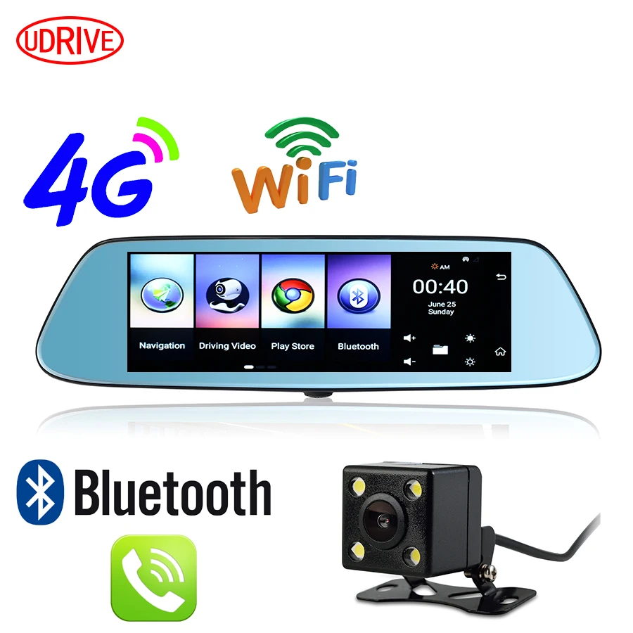 Otstrive 8 дюймов Android 4 г GPS навигации 5.1 WiFi Bluetooth 1 Оперативная память 16 ГБ DVR