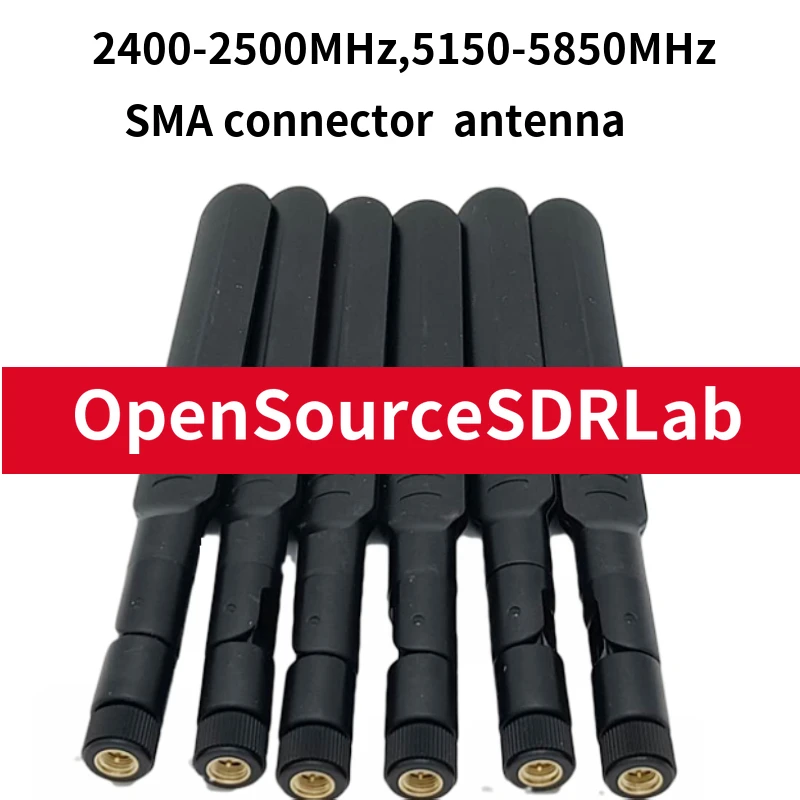 Антенна SMA для HackRF One 2400 2500 МГц 5150 5850 МГц|Аксессуары демонстрационных стендов| |