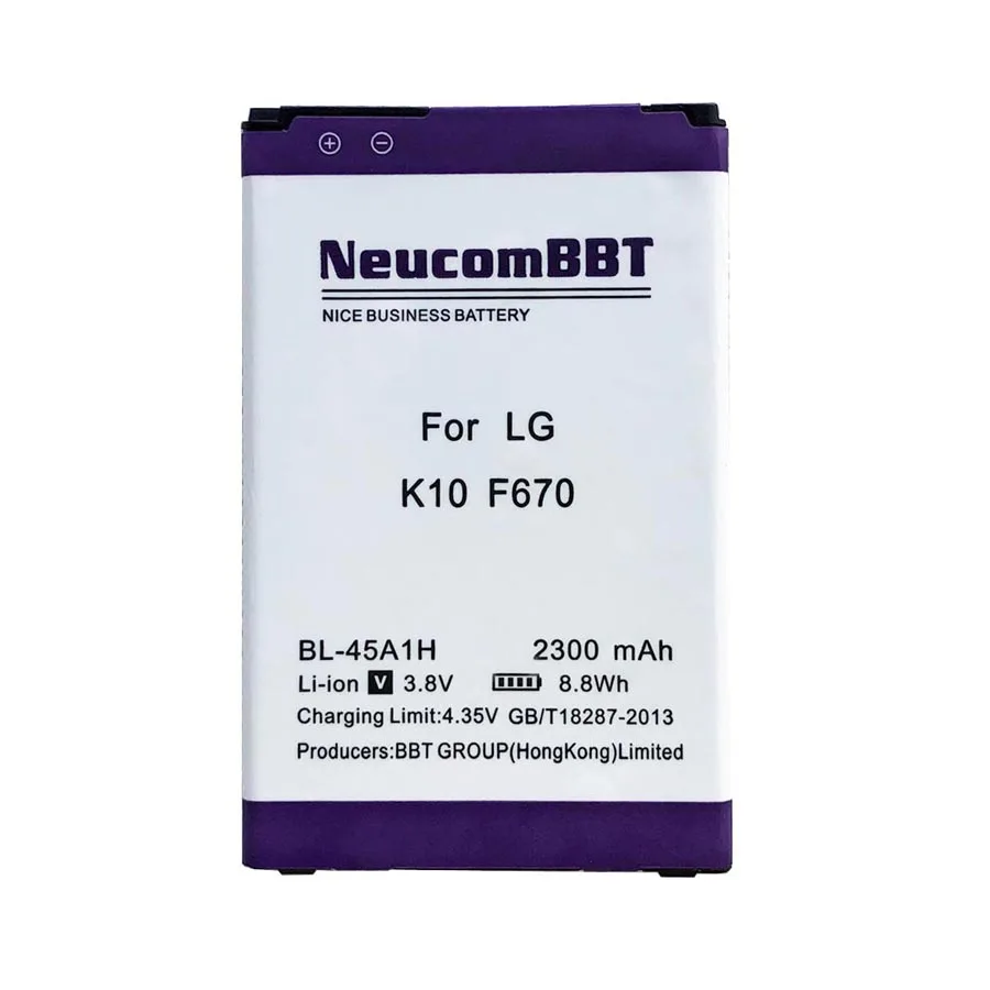BL 45A1H батарея для LG K10 F670L F670K F670S F670 K420N LTE Q10 K420 NeucomBBT BL45A1H|Аккумуляторы мобильных