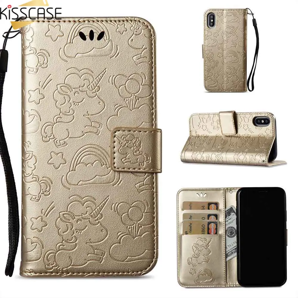 Флип Чехлы kisscase кожаный чехол для Huawei P20 P10 Lite Pro Nova 2 Plus телефона Mate 20 10 Honor 9