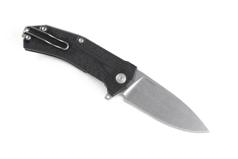 Тактический складной нож DICORIA Lion Steel molletkur клинок D2 рукоятка G10 шарикоподшипник