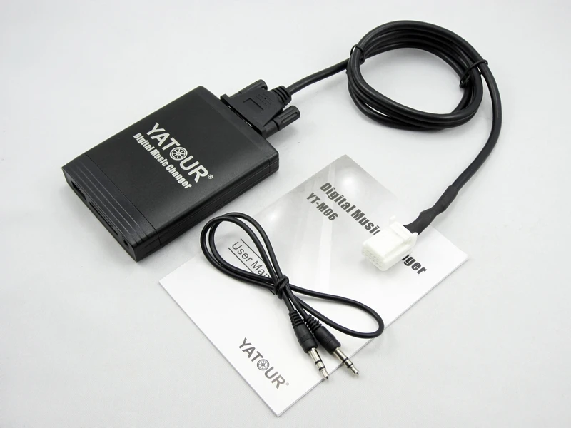 Автомобильный цифровой музыкальный переходник Yatour USB MP3 AUX адаптер для Toyota Avensis