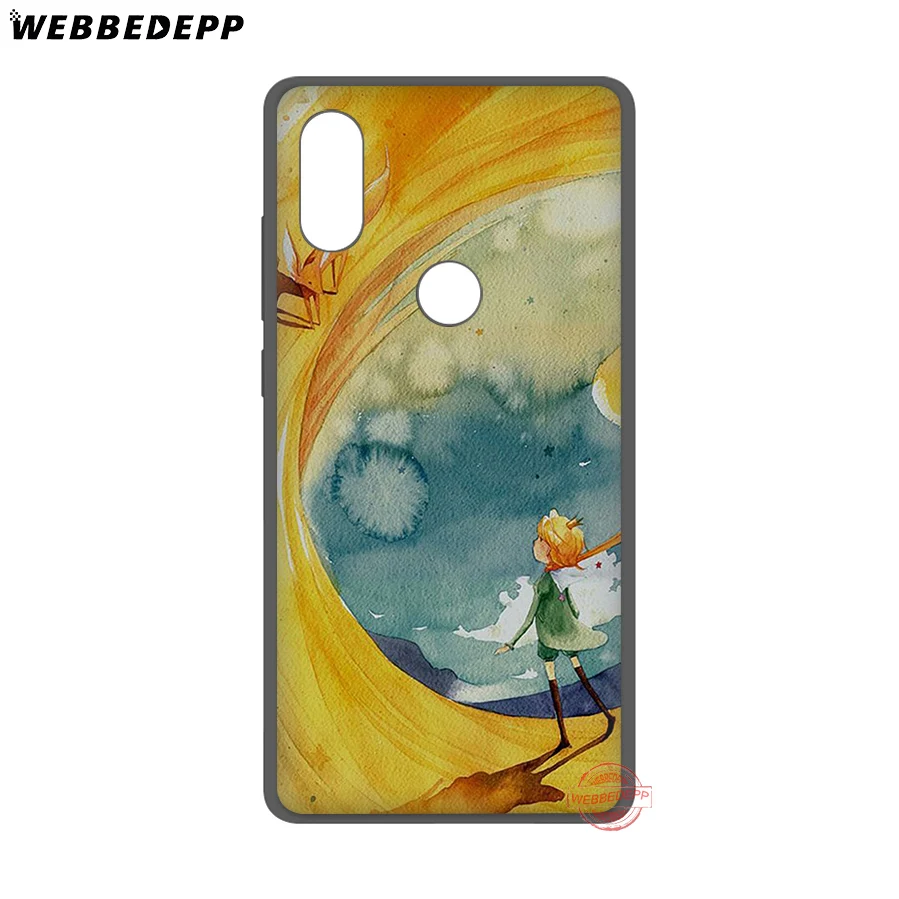 Мягкий силиконовый чехол WEBBEDEPP The Little Prince для Xiaomi Mi 6 8 9 SE MAX 3 A1 A2 Lite F1 | Мобильные