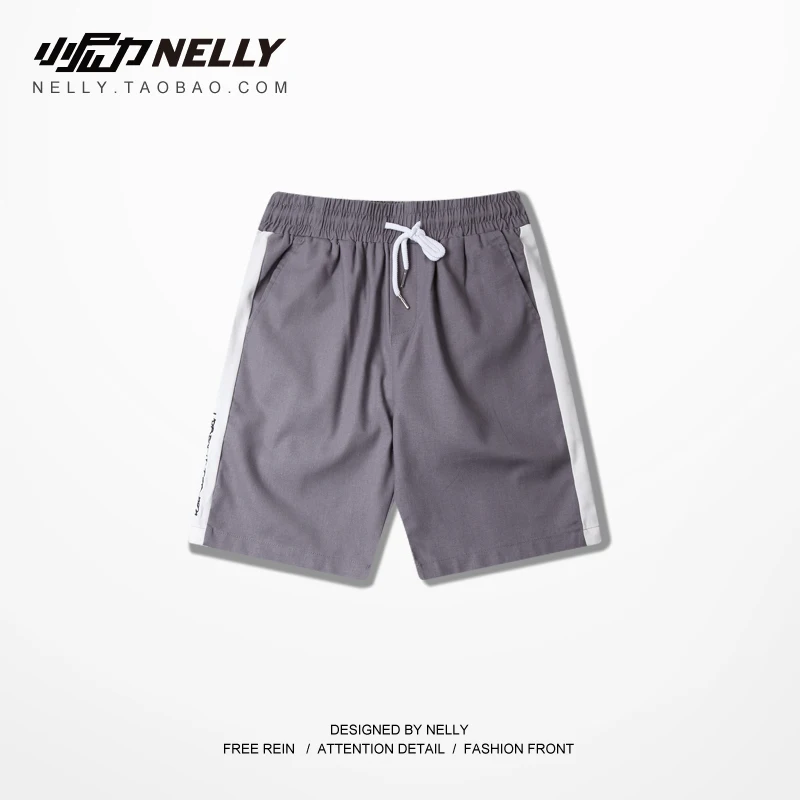 Nelly 2019 летние новые простые повседневные спортивные мужские шорты в стиле хип хоп