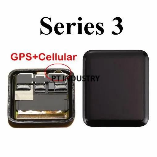 Новый оригинальный 42 мм (3 поколения) Серия 3 GPS спортивная версия ЖК дисплей
