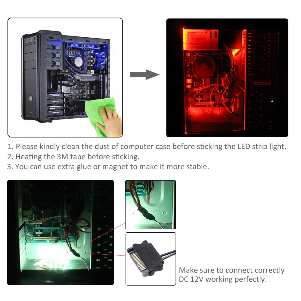 RGB-контроллер для светодиодных лент 12 В 4 контакта | Лампы и освещение