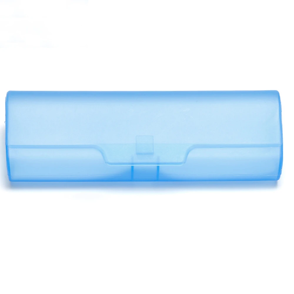 New Fashion Portable Plastic Sunglasses Glasses Case Semi-Transparent PP Eyeglasses Protector Storage Container Box Accessories