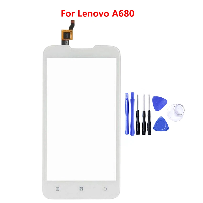 Сенсорная панель для экрана стекло дигитайзер переднее внешнее Lenovo A680 A 680 5 &quot