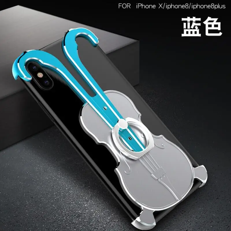 Factory outlets the new for iphoneX mobile phone shell For Apple 8/8plus stylish metal frame stent | Мобильные телефоны и