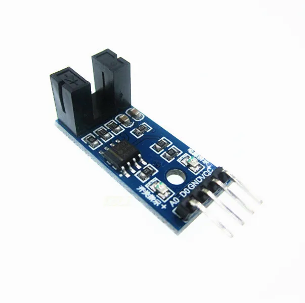 

HAILANGNIAO 5pcs IR Infrared Slotted Optical Speed Measuring Sensor Optocoupler Module For Motor Test PIC AVR