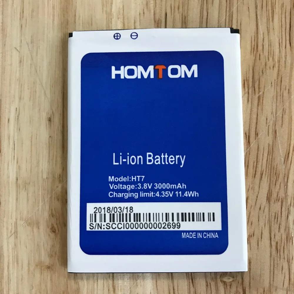 ZDONG высококачественный аккумулятор HT7 для телефона PRO HOMTOM|Аккумуляторы мобильных