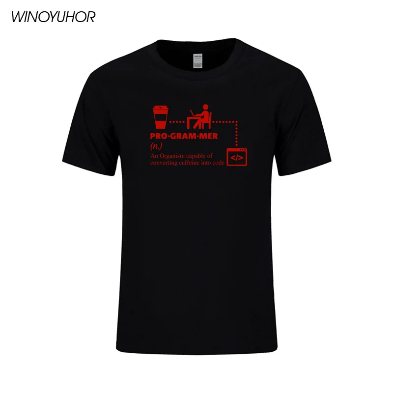 Программист футболки мужские IT Guy Techie Coder Geek Забавные футболки мужские летние новинка футболка компьютерный инженер подарок Топы - Цвет: black