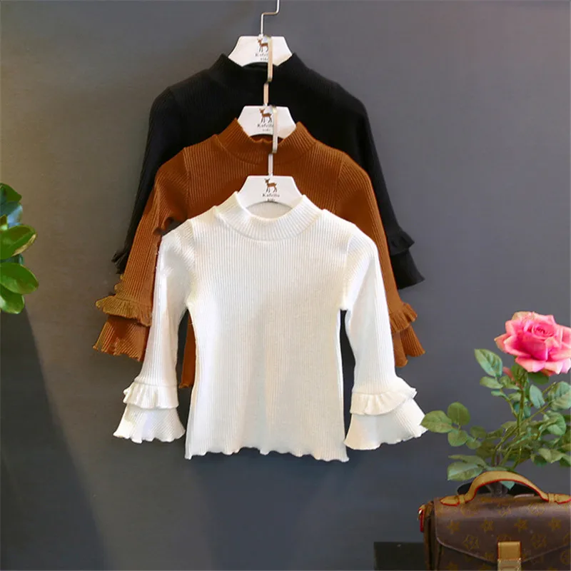 Весна Осень 2019 Детская футболка рубашки для малышей детская одежда девочек с