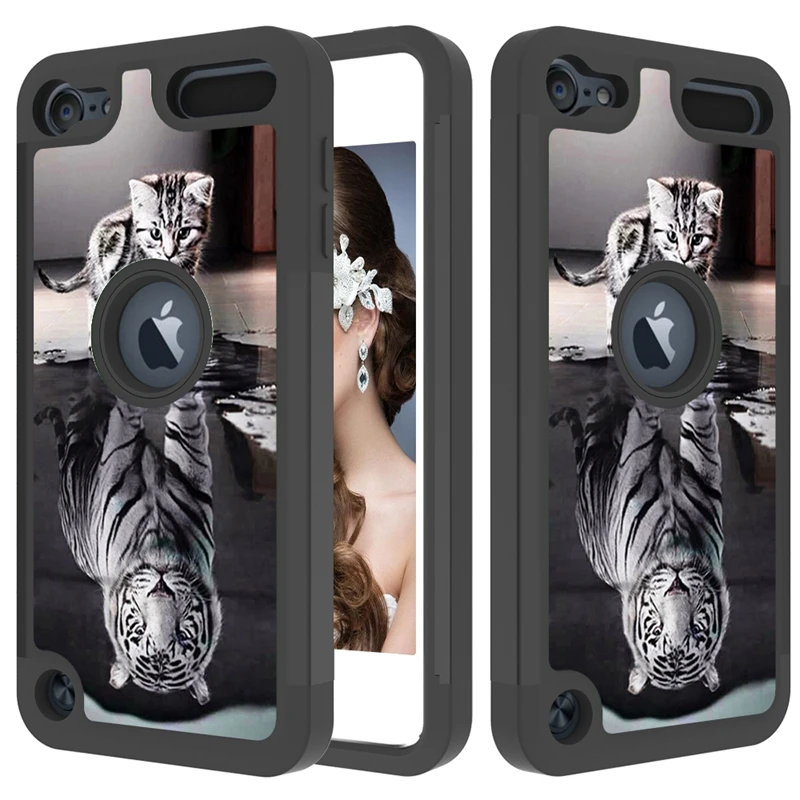 Роскошный армированный противоударный чехол для телефона Apple iPod Touch 5 6 7 Мягкий