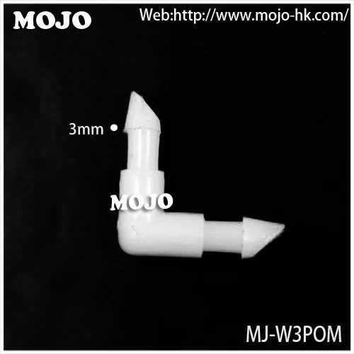 

2020 Free shipping!!MJ-W3POM Special elbow type pipe connector (20pcs/lots)