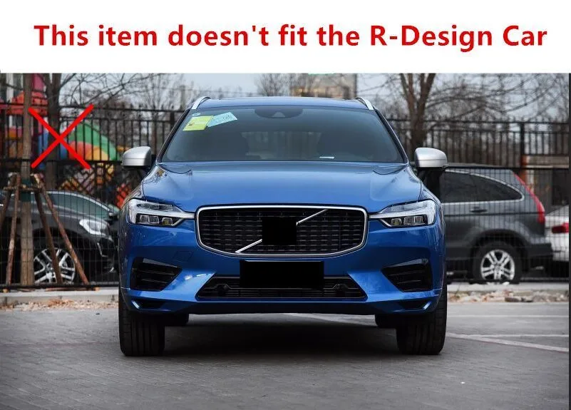 Для Volvo XC60 2018 2019 автомобильный передний противотуманный светильник крышка лампы