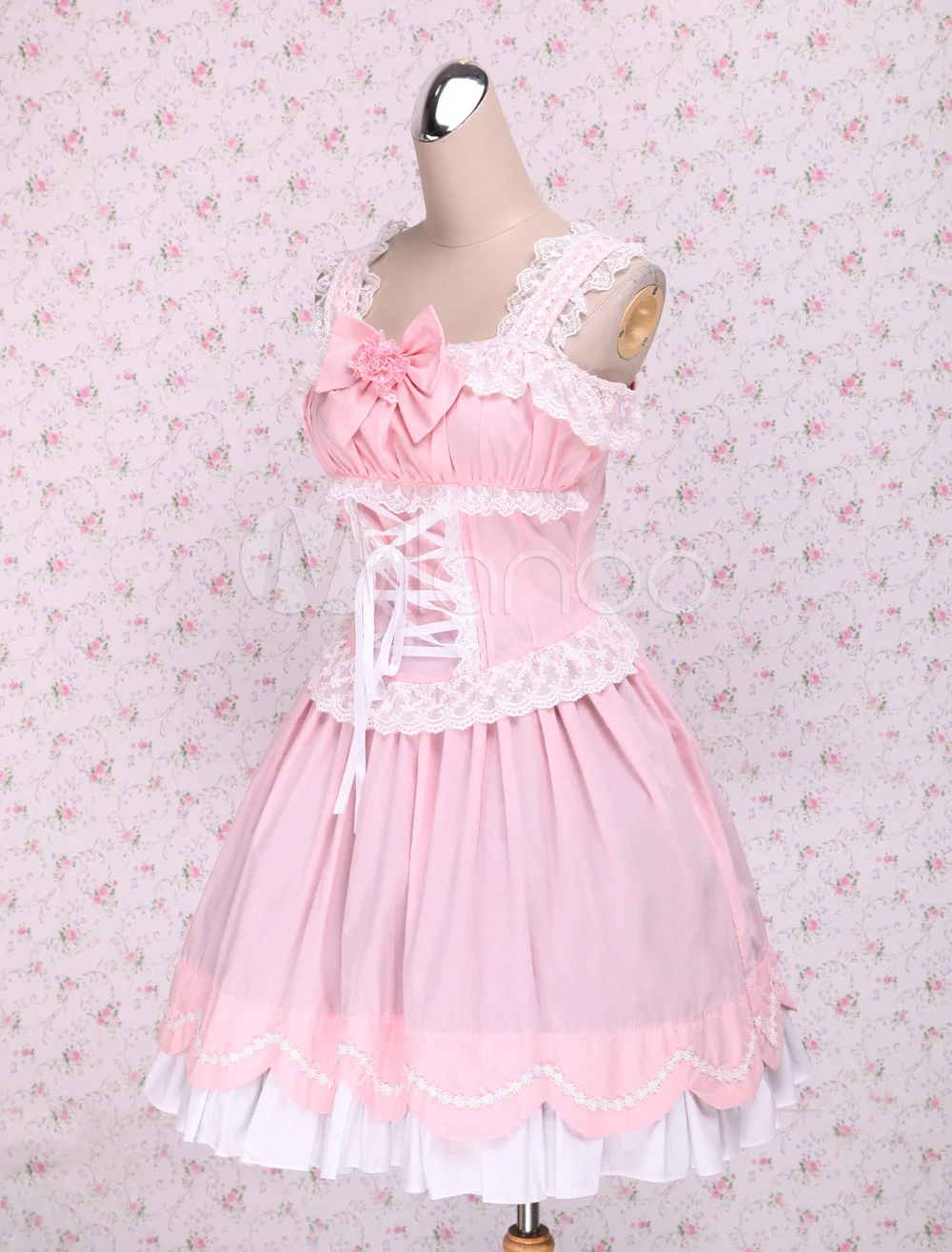 

Sweet Ruffles Sleeveless Cotton Lolita Dress
