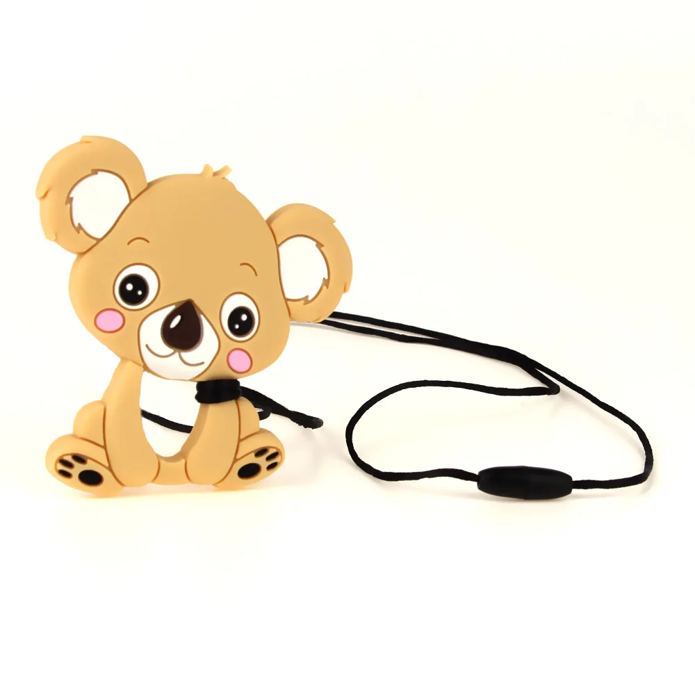 Силиконовый Прорезыватель для зубов TYRY.HU Koala бусины прорезывания жевательное