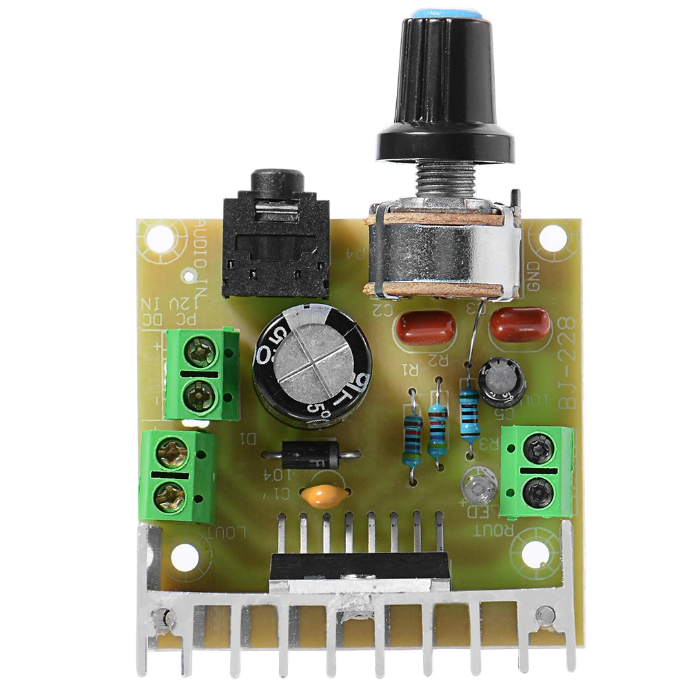 DIY TDA7297 2.0 15 Вт двухканальный модуль Усилитель стерео аудио доска TE434|audio amplifier