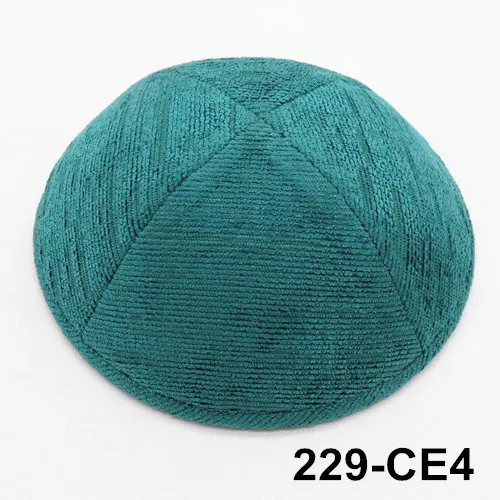 Kippot кипа головные уборы Skullies вельветовые Yarmulke 19cmBeanies еврейская шляпа-Кепка с черепом