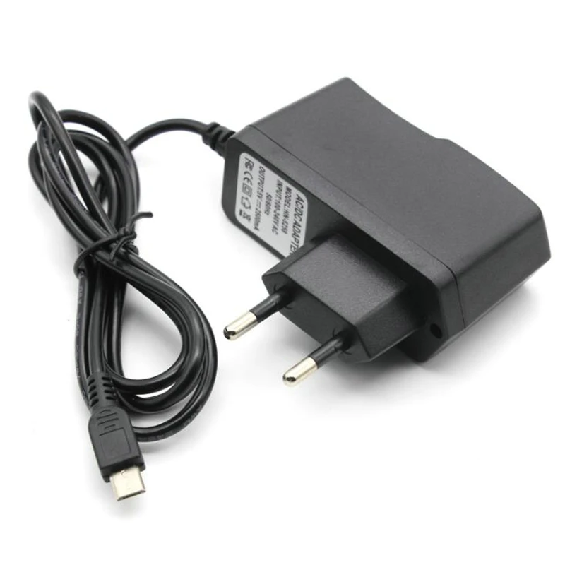 EU 5 в 100 А Зарядное устройство переменного тока 240 В-в адаптер Micro USB кабель EU US UK вилка для Raspberry Pi 3 Model B+ plus - Цвет: EU