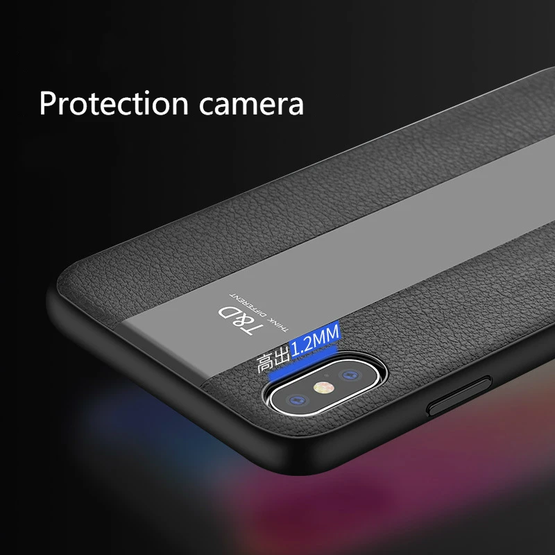Роскошный чехол из искусственной кожи для Iphone XS Max XR Porsche Style мягкий силиконовый