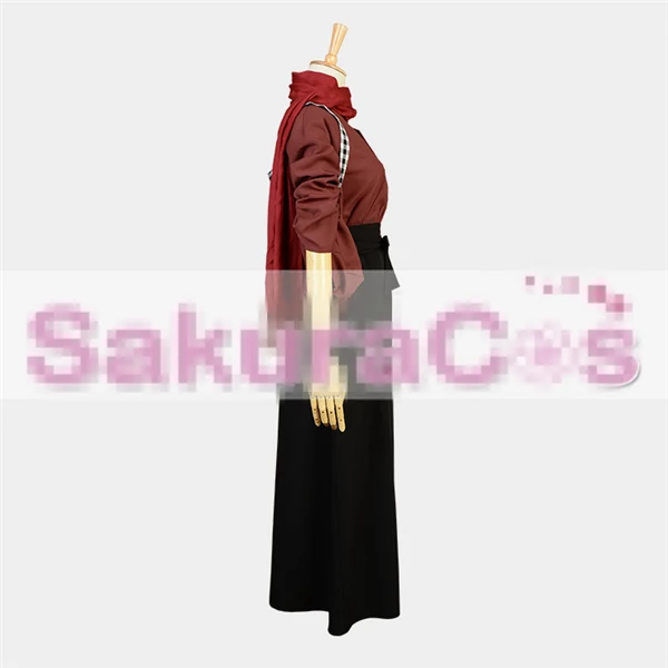 

New Clothing Made Anime Touken Ranbu Online Kashuu Kiyomitsu Uniform Cosplay Costume Shirt+Pants+Scarf D