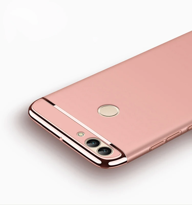 Huawei P Smart Case для huawei Enjoy 7 S чехол Роскошный 3 в 1 защитная задняя крышка для huawei PSmart телефонные чехлы Coque