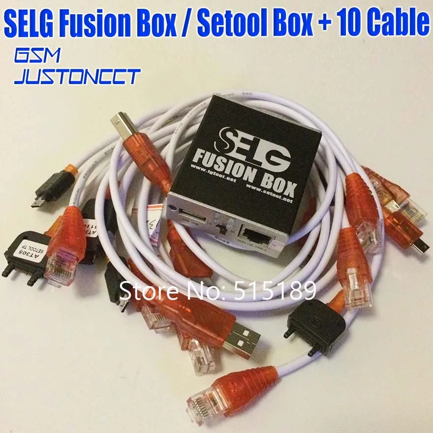 Оригинальная новая версия новейший Setool box Pack с SE карточкой инструмента (10 кабелей)