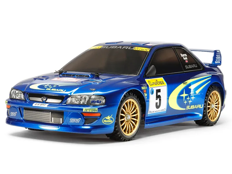 Tamiya 58631 1/10 комплект радиоуправляемой машинки фотошасси Субару impreezezezemonte Carlo ྟ