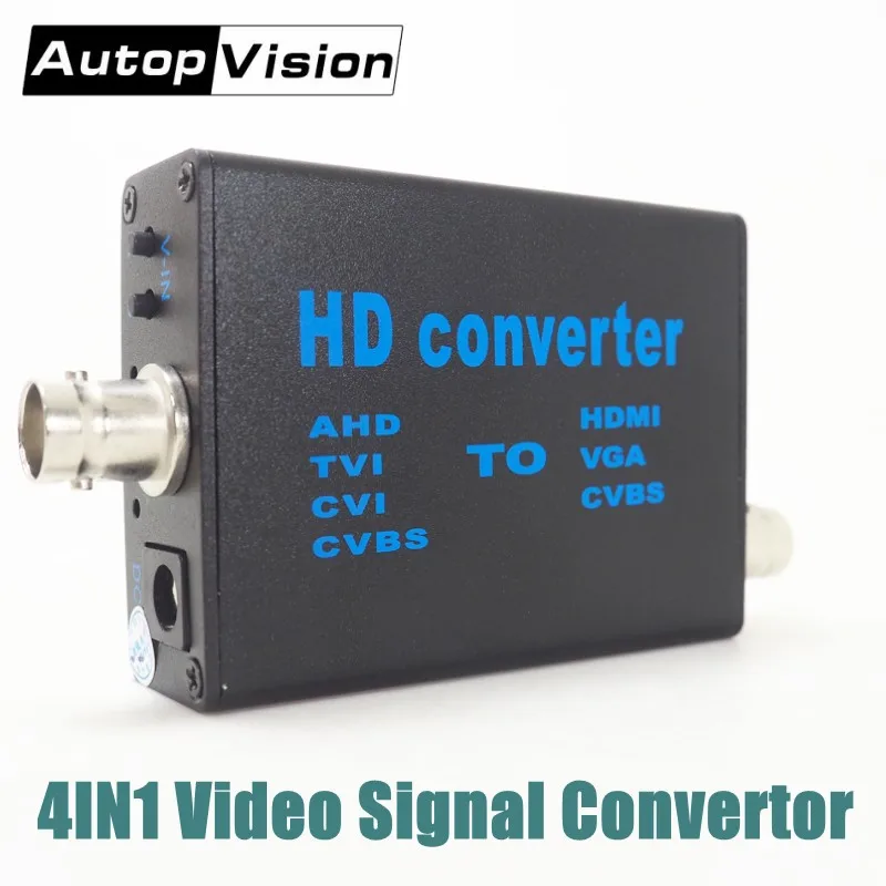 Прямая поставка с фабрики Видеосигнал AHD/TVI/CVI/CVBS на HDMI/VGA/CVBS видеосигнал