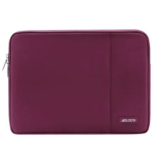 Mosiso 13,3 дюймов сумка на молнии для ноутбука Macbook Air 13 Pro 13 acer Dell Chromebook сумки для Mac аксессуары - Цвет: Wine Red