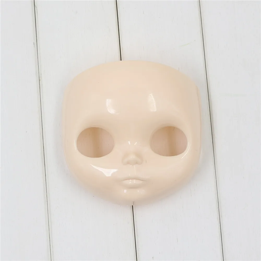 white Кукла Blyth Лицевая панель без макияжа, включая заднюю пластину и винты - Цвет: white