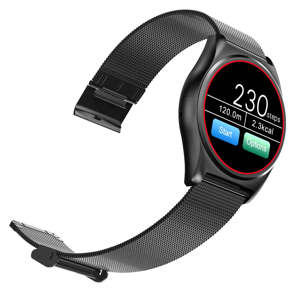 Смарт часы VOBERRY N3 с фитнес трекером пульсометром Bluetooth умные напоминания о