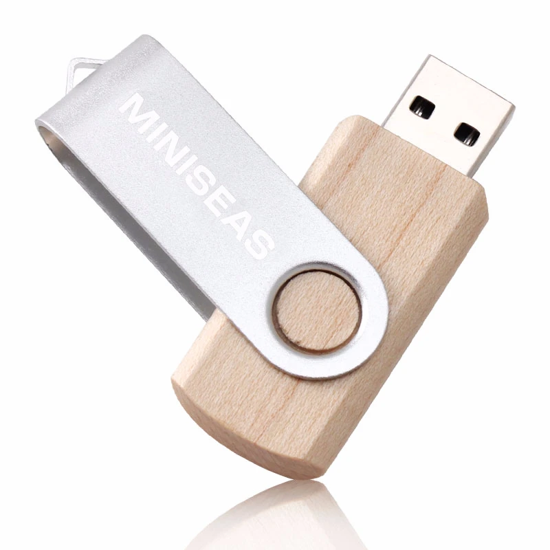 Miniseas реальная емкость красочная память деревянный Usb флэш накопитель 8G/16G/32G/64G USB