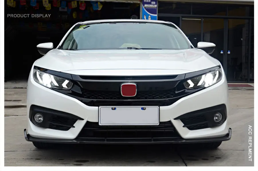 2 шт. светодиодный фары для Honda Civic- светодиодный Автомобильные фары ангельские глазки все светодиодный комплект протовотуманная подсветка Габаритные огни