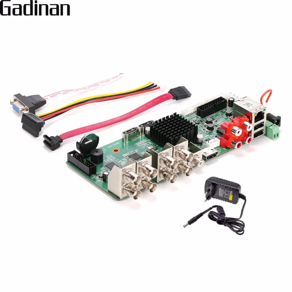 GADINAN оригинальный CCTV H.264 сетевой видеорегистратор 8 каналов AHD 4MP CVI TVI CVBS HDMI 5 в 1