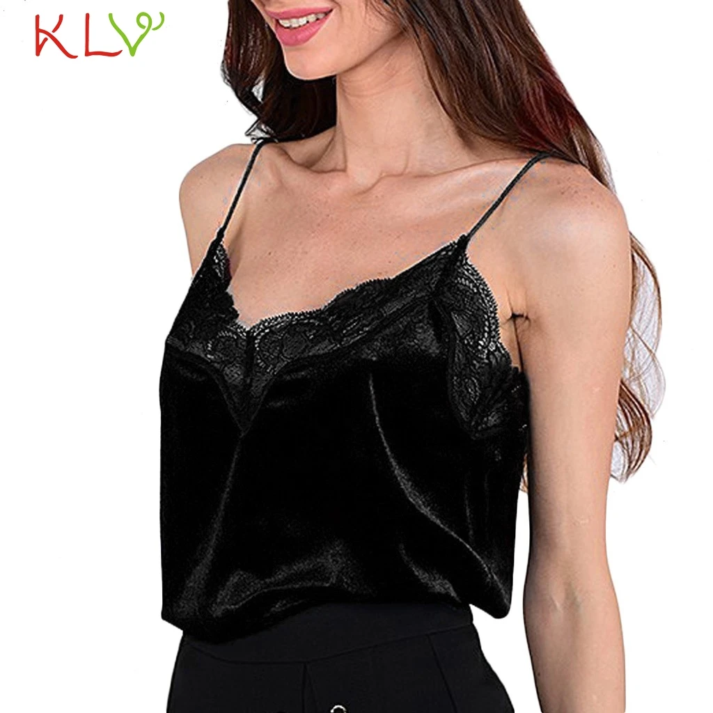 Укороченный топ на бретелях женский летний кружевной с v образным вырезом