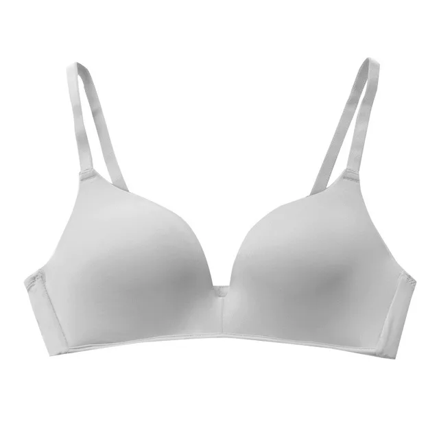 gray Jerrinut нижнее белье Для женщин бюстгальтер Push Up бюстгальтеры для Для женщин сексуальное женское белье бесшовные бюстгальтер свободный бюстгальтер без косточек бюстгальтер Femme Intimates бюстгалтерженское бельебюс - Цвет: gray
