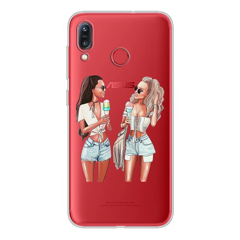 ciciber Phone Cases For ASUS Zenfone Max Pro (M1) (M2) Case Soft Back Cover ZB601KL ZB602KL ZB631KL ZB633KL ZB555KL Super Mom |