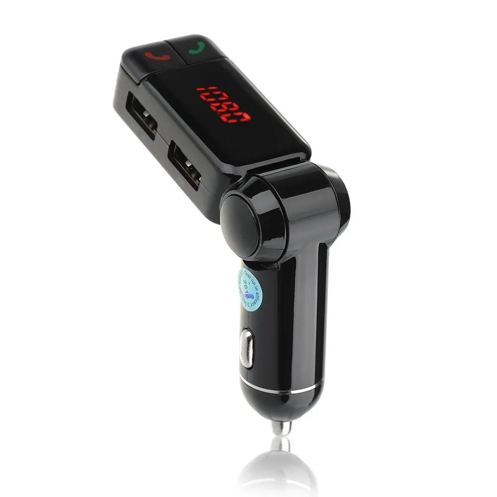 VicTsing FM Transmitter Bluetooth Car Kit with Dual USB Charger Hands-Free Calling Wireless In-Car MP3 Player | Автомобили и