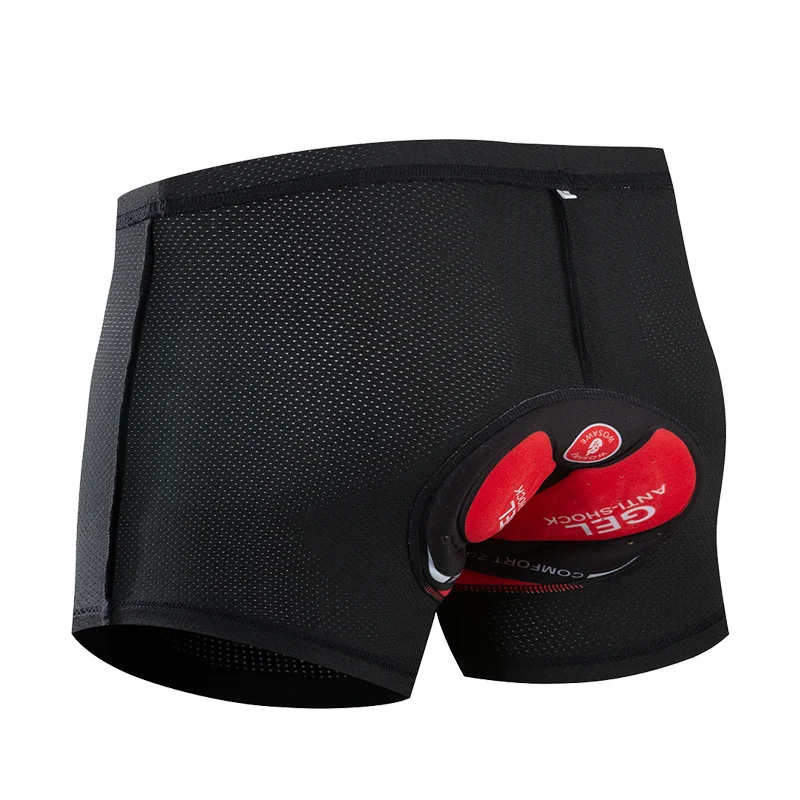 3D Padded Cycling Underwear Gel Padding Bicycle Mountain MTB Shorts Riding Bike Sport Compression Tights | Спорт и развлечения