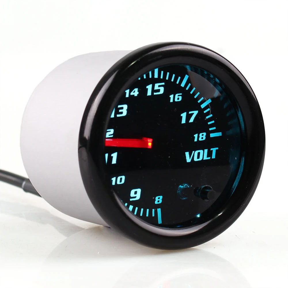 12 В Универсальный 2 дюйма 52 мм Тахометр RPM Gauge цифровой 7 цветов светодиодный дисплей Автомобильный измеритель