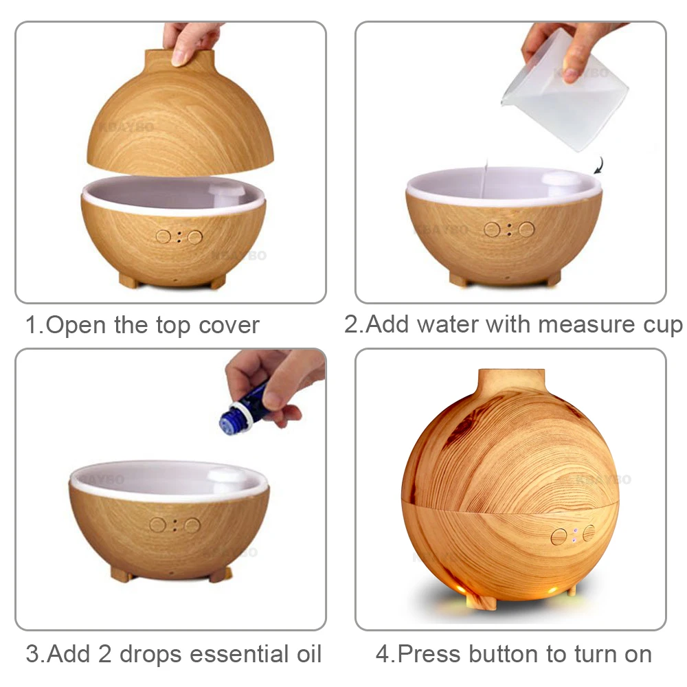 Новая горячая Распродажа 600 мл ультразвуковой увлажнитель воздуха тумана Fogger