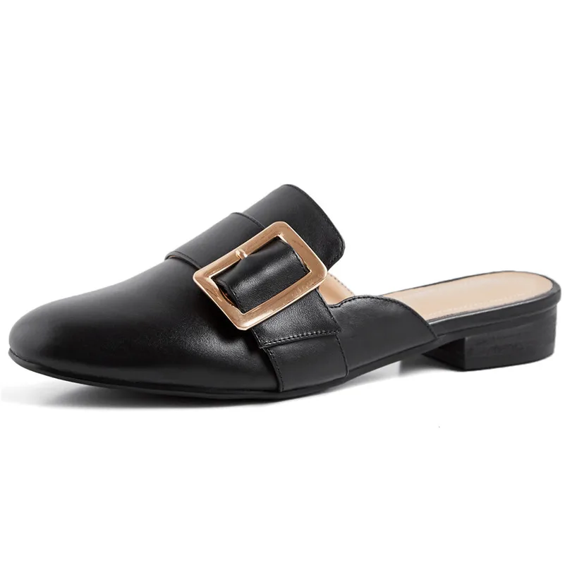 Женские туфли-лодочки FEDONAS классические туфли из натуральной кожи на толстом