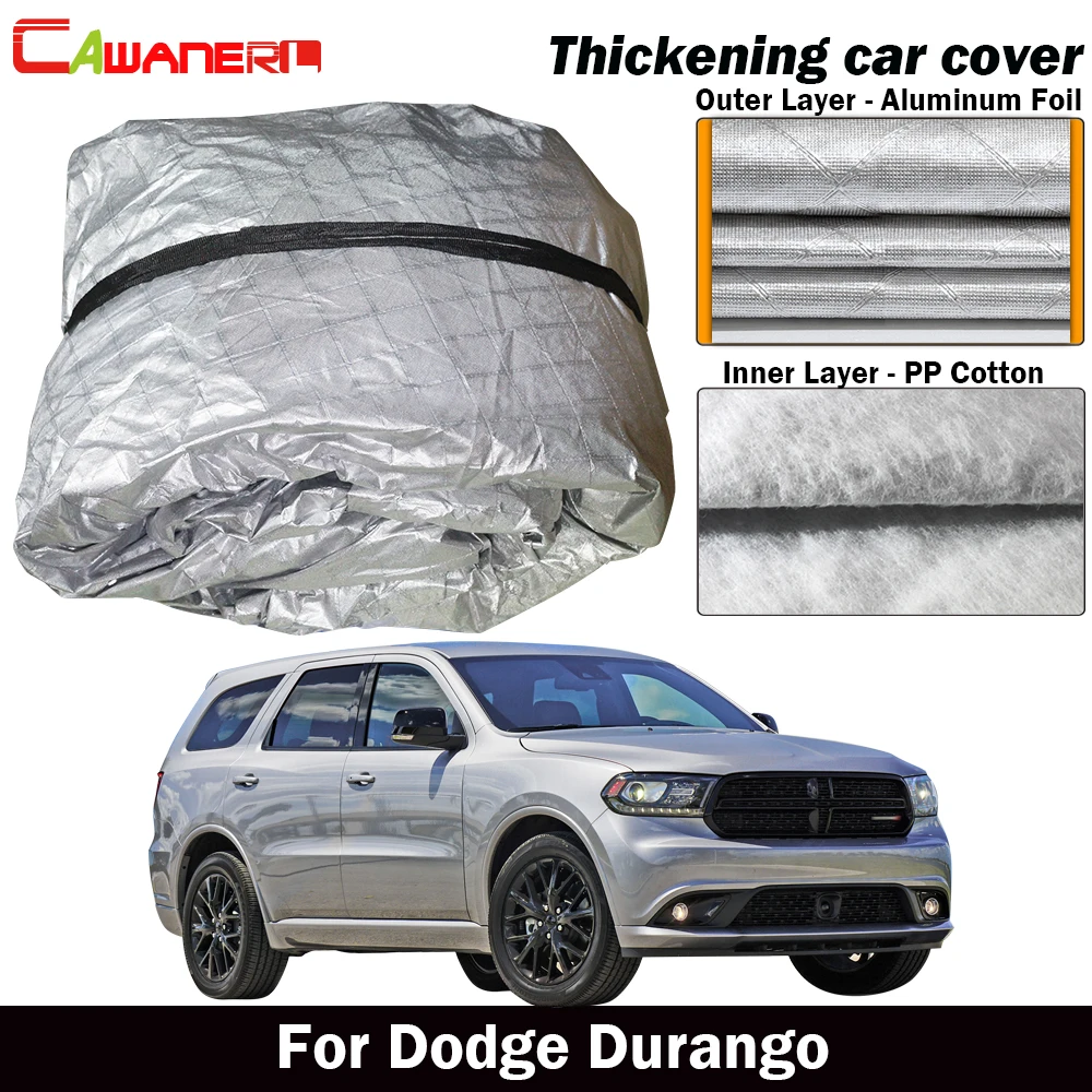 Чехол Cawanerl Для Dodge Durango трехслойный толстый автомобильный чехол